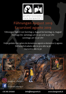 Escursioni agosto 2019 Miniera di Villandro